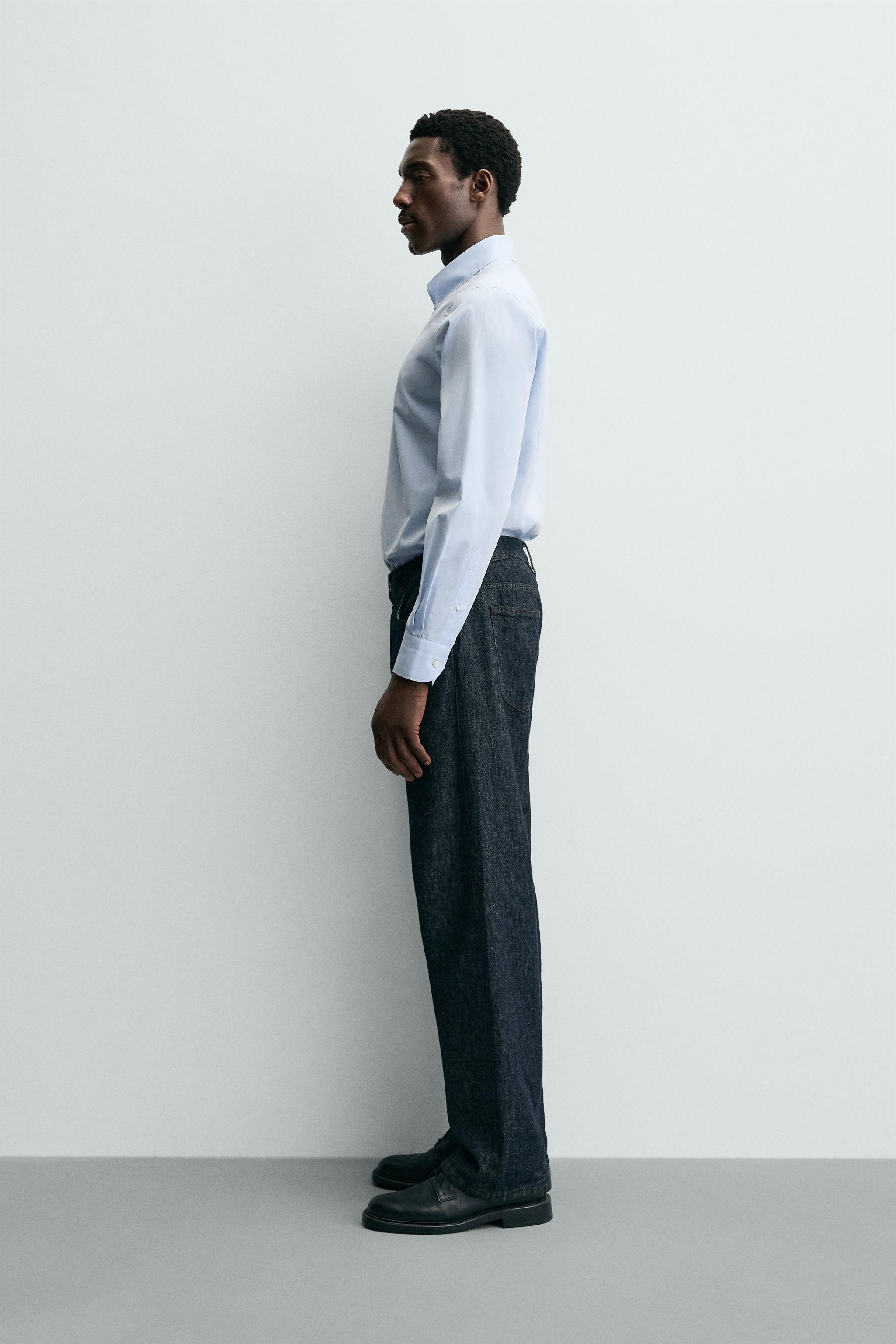 CHEMISE SLIM FIT COTON
